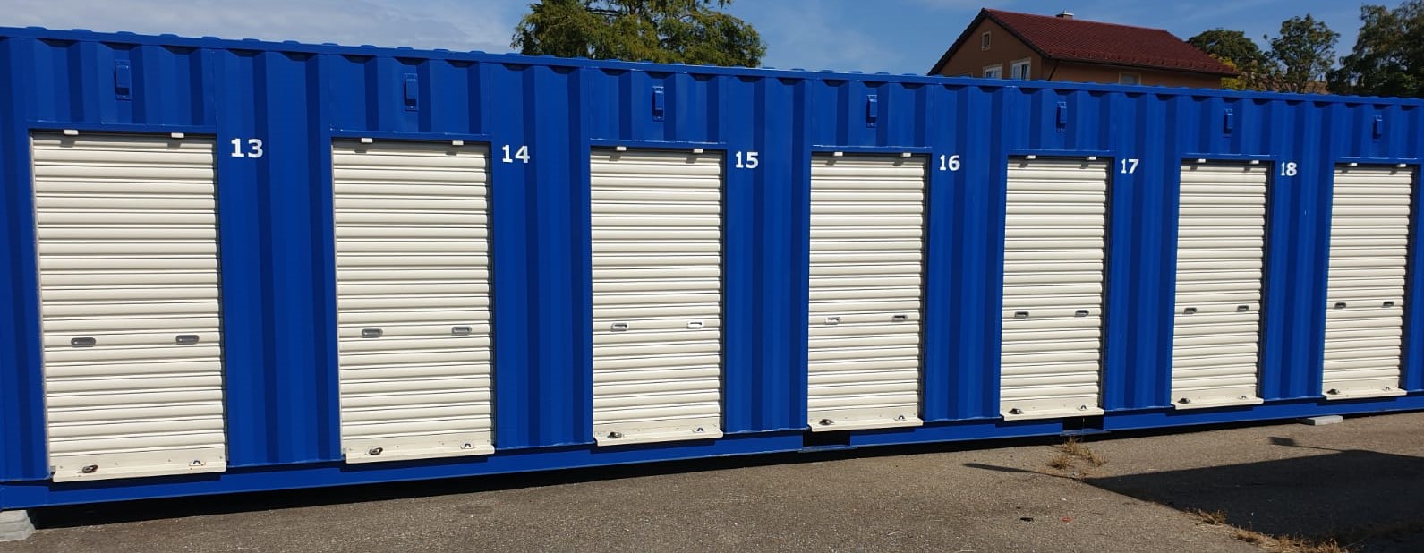 Container-Abteil